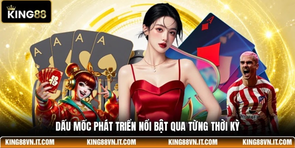 Dấu mốc phát triển nổi bật qua từng thời kỳ